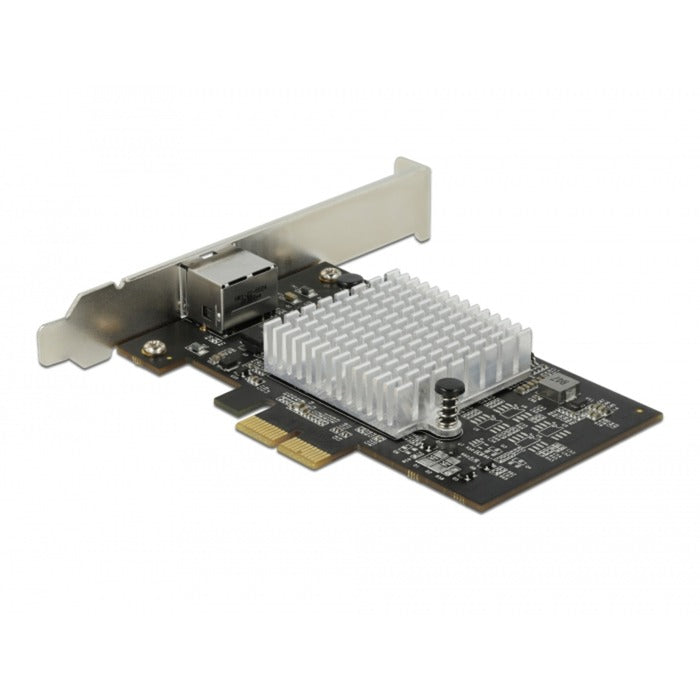 Afbeelding laden in galerijviewer, Delock pcie x2 card 1x rj45 10 gigabit lan aqc113cs netwerkadapter
