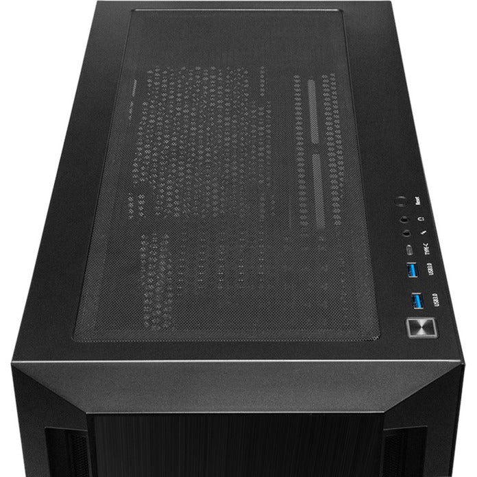 Afbeelding laden in galerijviewer, Chieftec apex q midi tower behuizing (zwart | 2x usb-a | 1x usb-c)
