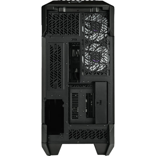 Cooler master haf 700 evo big tower behuizing (grijs | 4x usb-a | 1x usb-c | rgb | tempered glass)