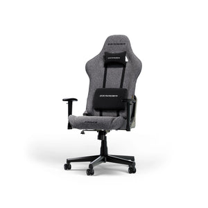 Dxracer prince l grey fabric gamestoel (grijs)