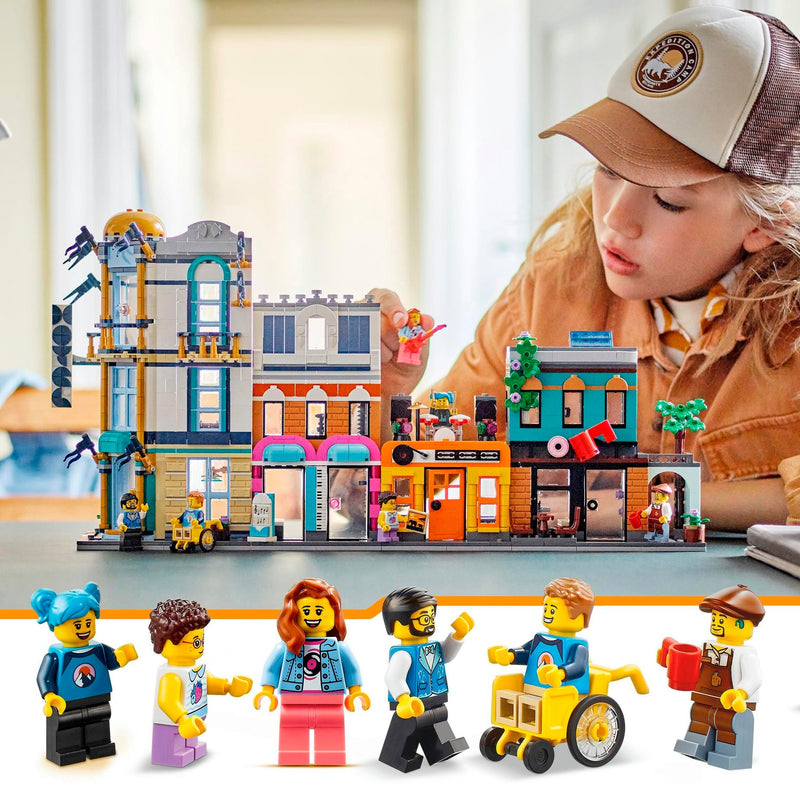 Afbeelding laden in galerijviewer, Lego creator 3-in-1 - hoofdstraat constructiespeelgoed (31141)
