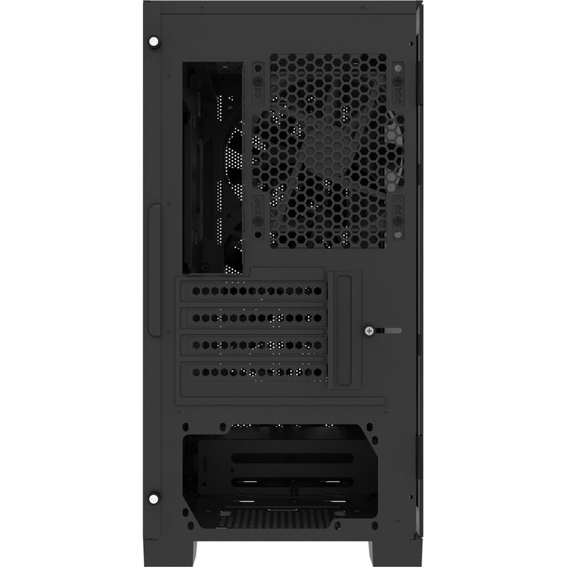 Afbeelding laden in galerijviewer, Montech air 100 argb mini tower behuizing (zwart | 3x usb-a | tempered glass)
