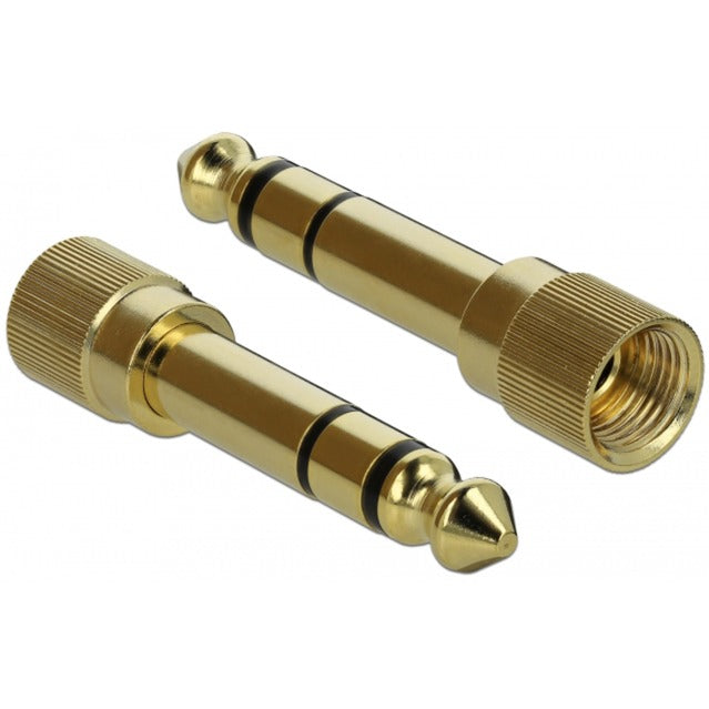 Afbeelding laden in galerijviewer, Delock stereokabel 3,5 mm 3 pin-stekker > 3,5 mm 3 pin-stekker (zwart, 2 meter)
