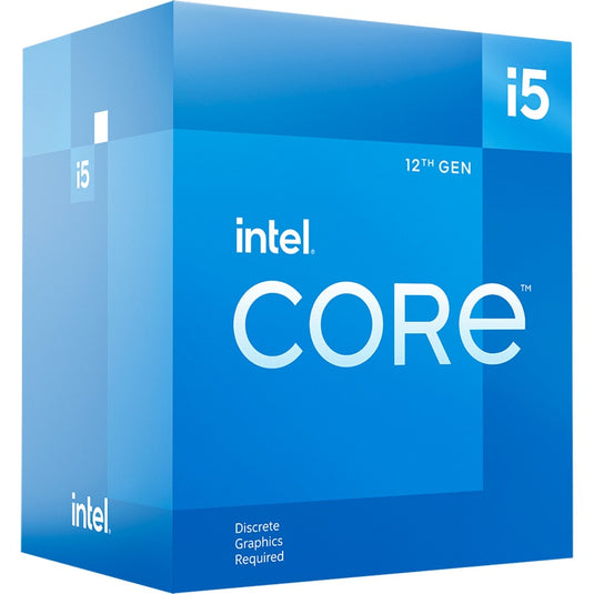 Intel® core i5-12400f, 2,5 ghz (4,4 ghz turbo boost) socket 1700 processor ( alder lake , boxed)