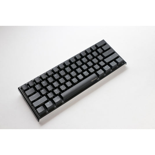 Ducky one 2 pro mini classic rgb mechanisch gaming toetsenbord (zwart, us lay-out (qwerty), cherry mx speed silver, 60%, rgb led, double-shot pbt, quack mechanics)