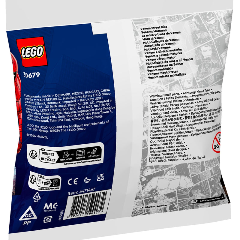 Afbeelding laden in galerijviewer, Lego marvel - venom straatmotor constructiespeelgoed (30679)
