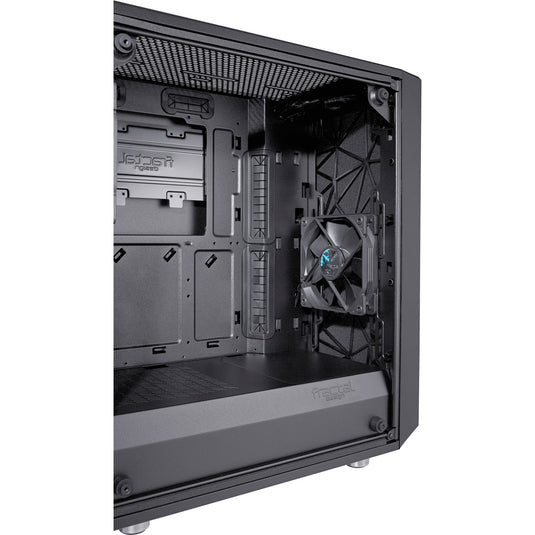 Fractal design meshify c midi tower behuizing (zwart | 2x usb-a | tempered glass)
