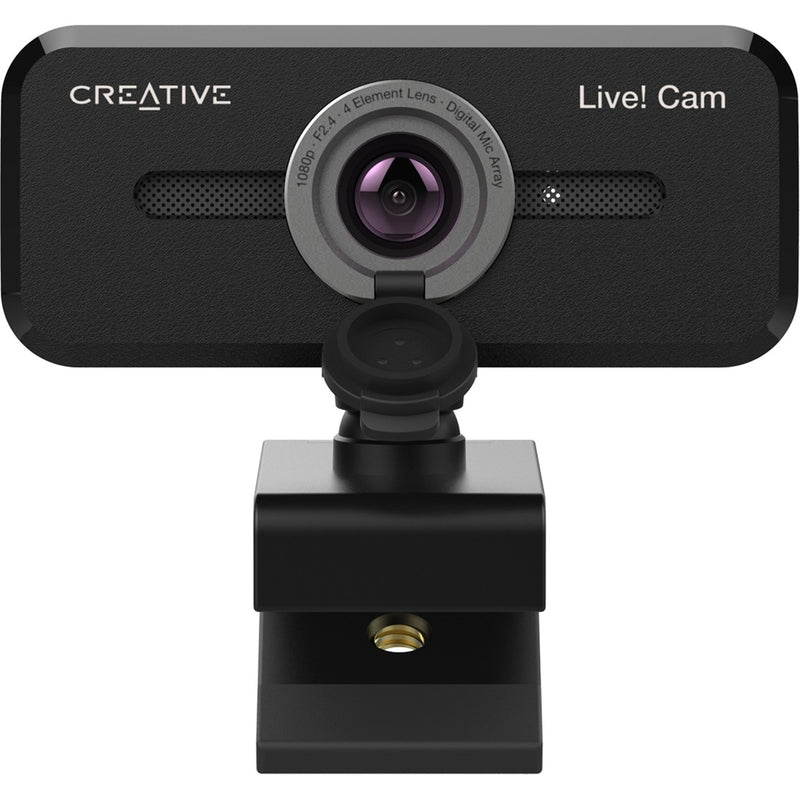 Afbeelding laden in galerijviewer, Creative live! cam sync 1080p v2 webcam (zwart)
