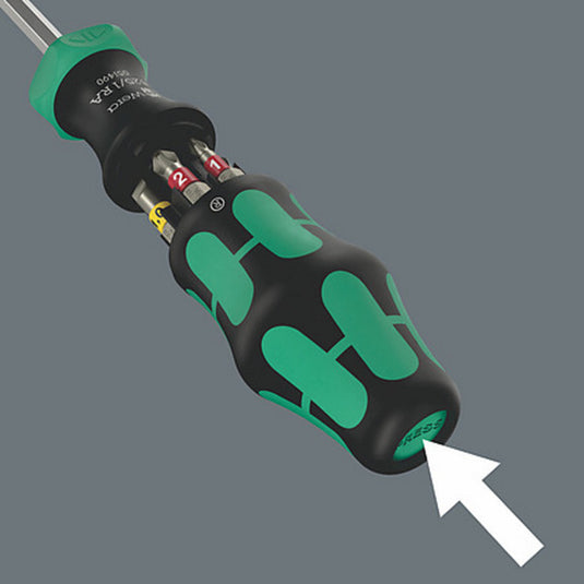Wera kraftform kompakt 27 ra 1, 6‑delig bitset (zwart groen)