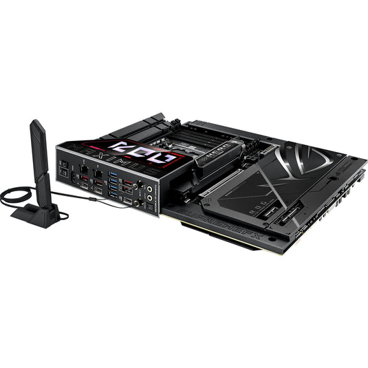 Asus rog maximus z890 hero btf socket 1851 moederbord (zwart, raid, 5 gb-lan, wi-fi 7, bt, sound, atx)