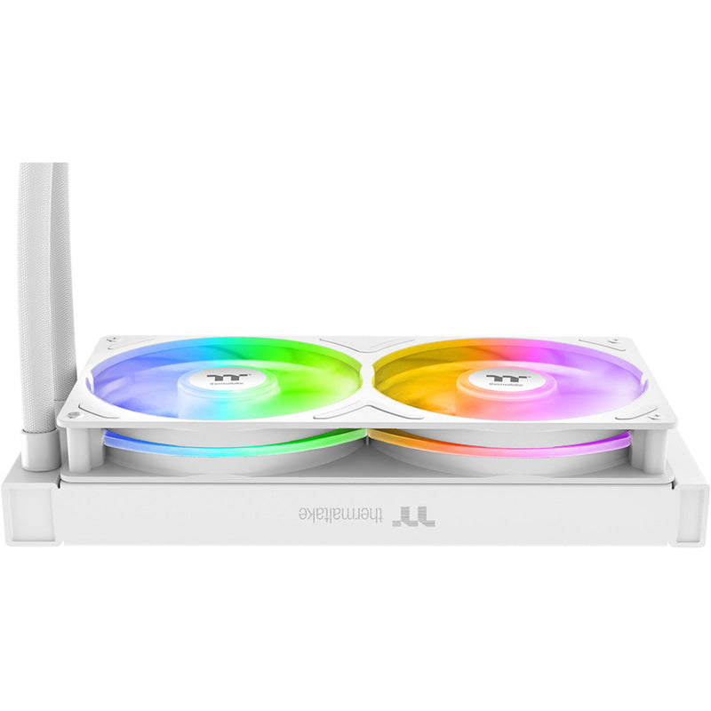 Afbeelding laden in galerijviewer, Thermaltake th240-s v3 argb sync aio liquid cooler - snow edition waterkoeling (wit)
