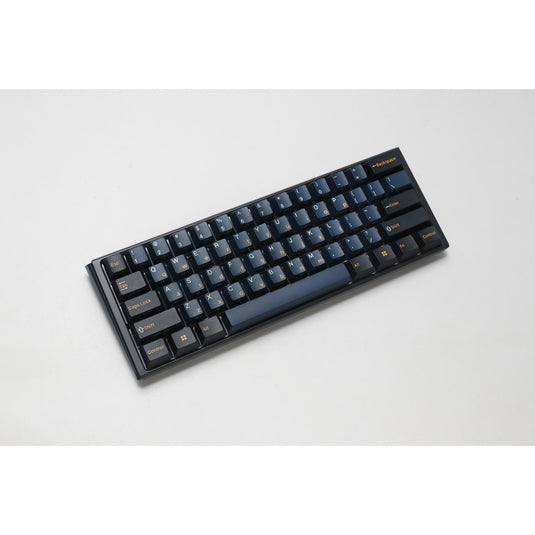 Ducky one 3 pro mini rgb mechanisch gaming toetsenbord (zwart, us lay-out (qwerty), cherry mx2a brown, 60%, rgb led, double-shot pbt, quack mechanics, hot swap)