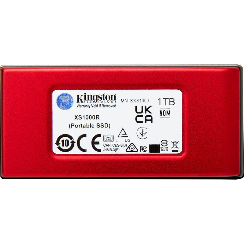 Afbeelding laden in galerijviewer, Kingston externe ssd-schijf type-c rood sxs1000r 1000g
