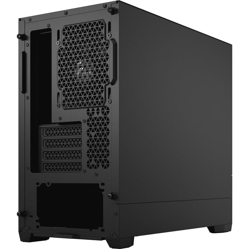 Afbeelding laden in galerijviewer, Fractal design pop mini silent black solid midi tower behuizing (zwart | 2x usb-a)
