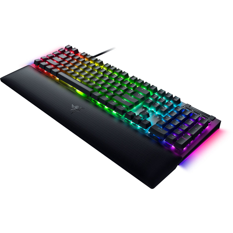 Afbeelding laden in galerijviewer, Razer blackwidow v4, gaming toetsenbord (zwart, us lay-out, yellow, rgb leds, doubleshot abs)
