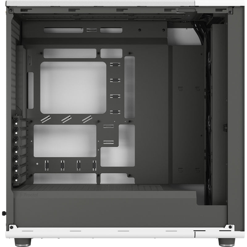 Afbeelding laden in galerijviewer, Fractal design north xl rc chalk white tg clear midi tower behuizing (wit houtkleur | 2x usb-a | 1x usb-c | tempered glass)
