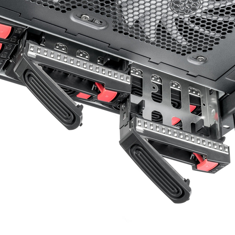 Afbeelding laden in galerijviewer, Silverstone rm61-312, rack, serverbehuizing (zwart | 6u)
