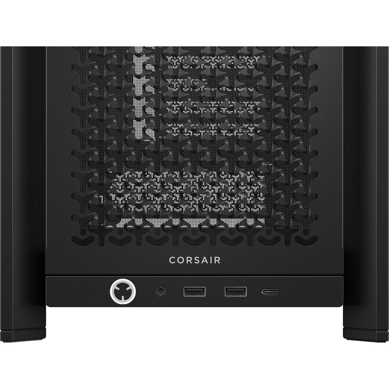 Afbeelding laden in galerijviewer, Corsair frame 4000d midi tower behuizing (zwart | 2x usb-a | 1x usb-c | tempered glass)
