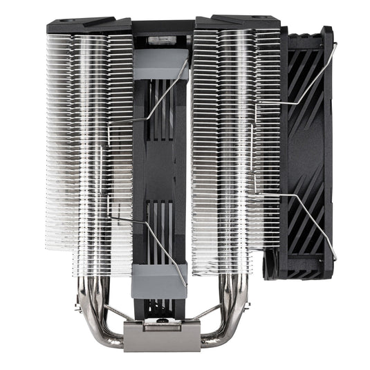 Silverstone sst-hyd140-argb cpu-koeler (4-pins pwm fan-connector, 4-1 pin argb (5v led))