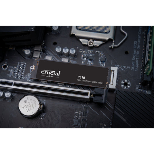 Crucial p310 500 gb ssd (zwart, ct500p310ssd8, pcie gen 4.0 x4, nvme 2.0)