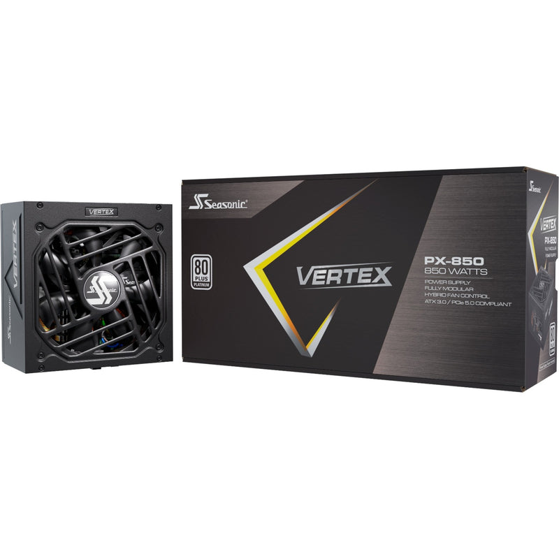 Afbeelding laden in galerijviewer, Seasonic vertex px-850 modulaire 850 watt voeding (zwart, 1x 12v-2x6, 3x pcie)
