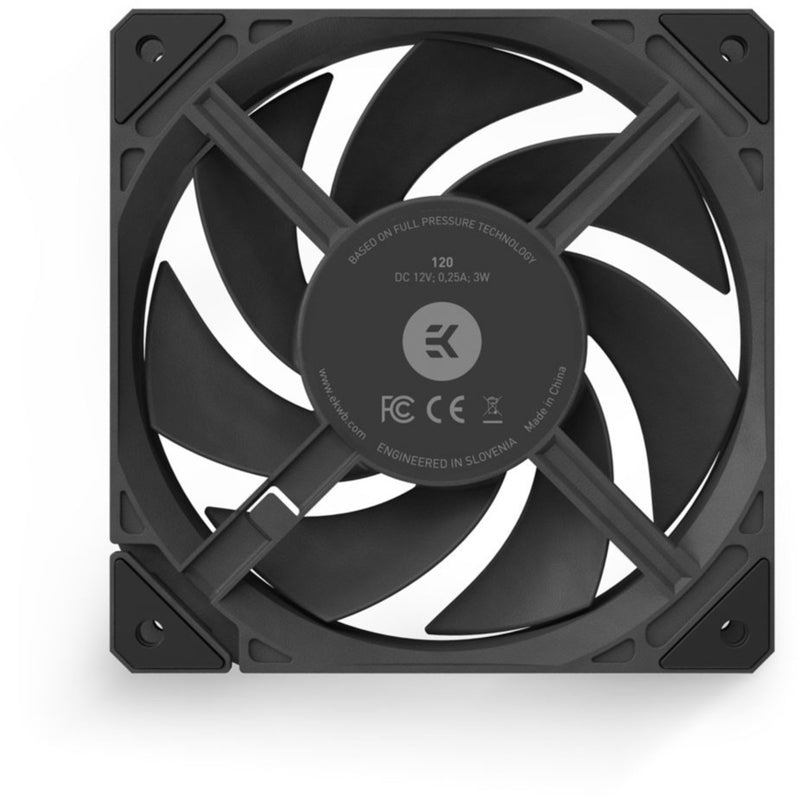 Afbeelding laden in galerijviewer, Ekwb ek-loop fan fpt 120 case fan (zwart, 120 x 120 x 27 mm, pwm)
