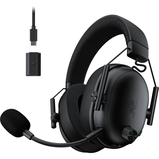 Razer blackshark v3 over-ear gaming headset (zwart, 2.4 ghz bluetooth)