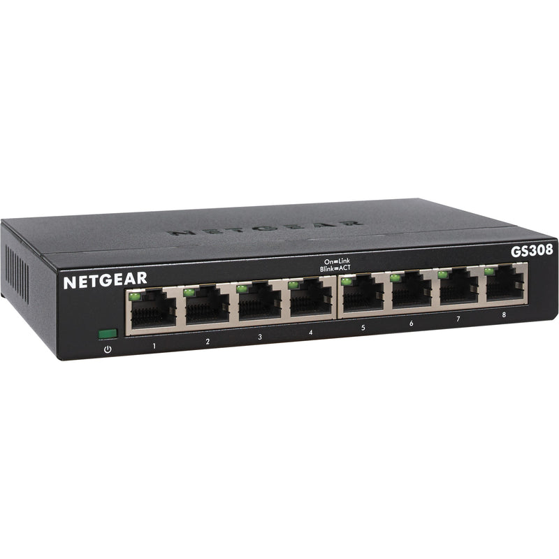 Afbeelding laden in galerijviewer, Netgear gs308 switch (zwart)

