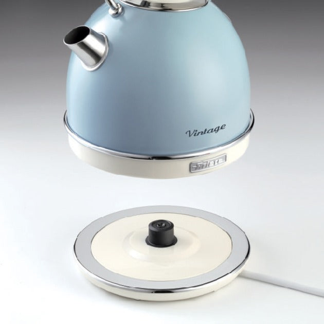 Afbeelding laden in galerijviewer, Ariete vintage waterkoker 2877 05 (lichtblauw, 1.7 liter)
