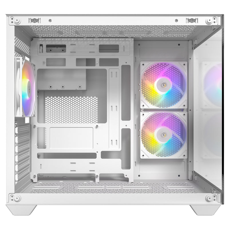 Afbeelding laden in galerijviewer, Antec cx800 argb midi tower behuizing (wit | 2x usb-a | tempered glass)
