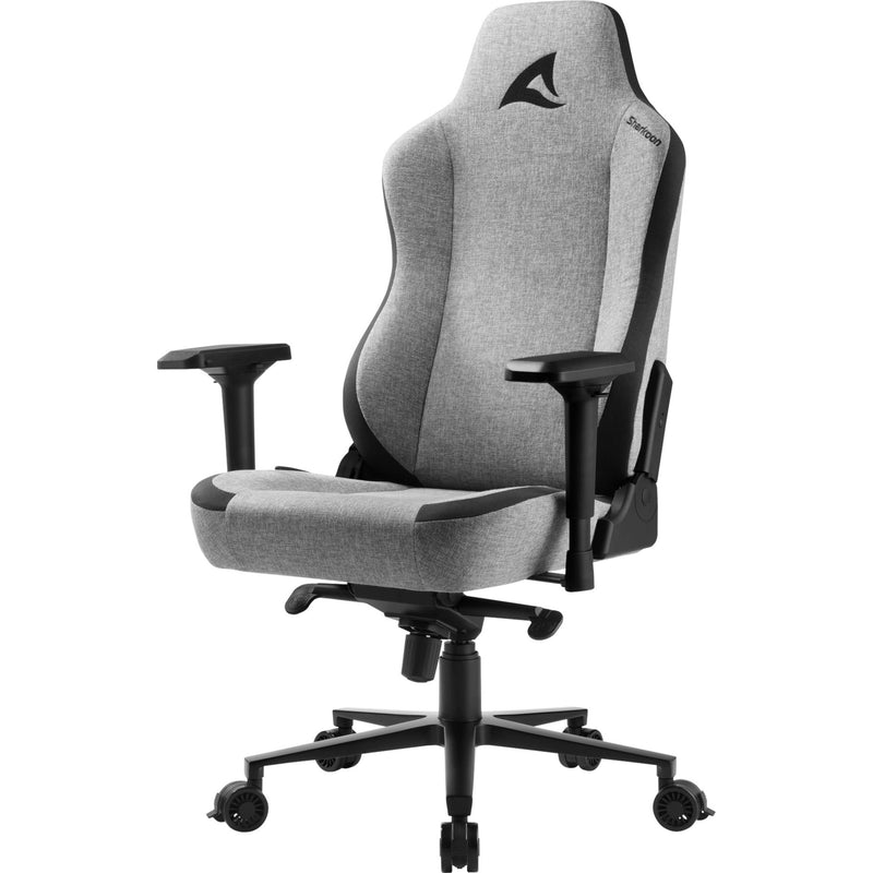 Afbeelding laden in galerijviewer, Sharkoon skiller sgs40 fabric gamestoel (grijs zwart)
