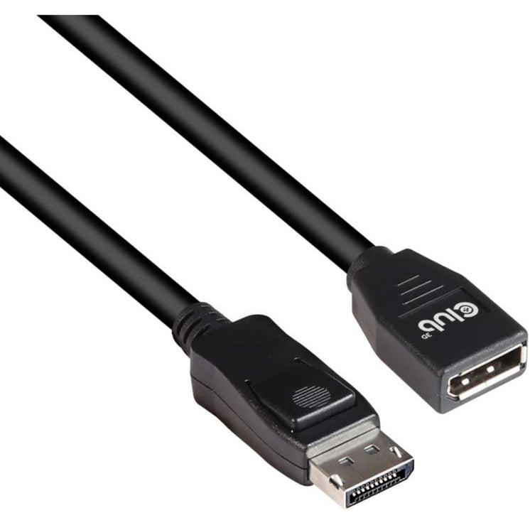 Afbeelding laden in galerijviewer, Club 3d displayport 1.4 dsc 1.2 hbr3 hdr bidirectionaal kabel (zwart, 3 meter, 8k 60hz)

