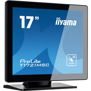 Iiyama prolite t1721msc-b2 17 touchscreen monitor (zwart, hdmi, vga, usb-a)