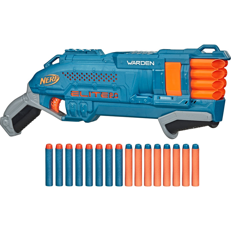 Afbeelding laden in galerijviewer, Hasbro nerf elite 2.0 warden db-8-blaster nerf-gun
