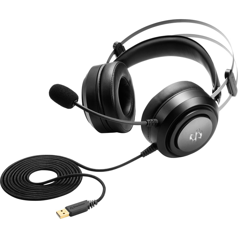 Afbeelding laden in galerijviewer, Sharkoon skiller sgh30 over-ear gaming headset (zwart, pc, playstation 4, playstation 5, rgb leds)
