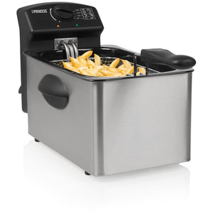 Princess 182642 friteuse frituurpan (roestvrij staal, 4,0 liter)