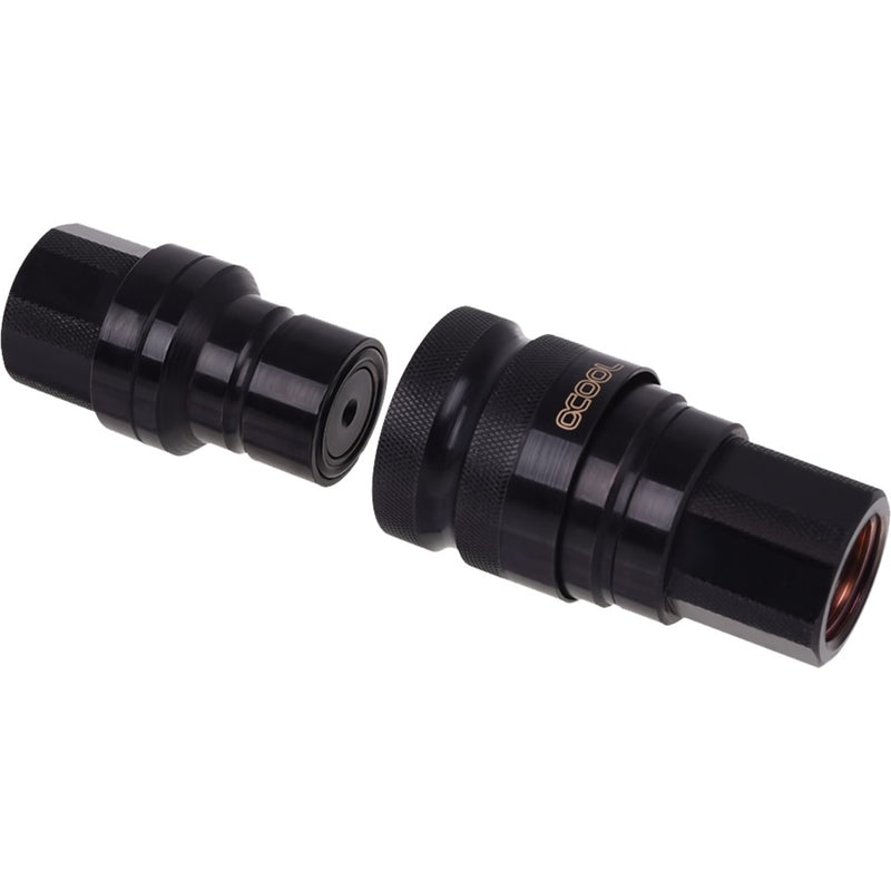 Afbeelding laden in galerijviewer, Alphacool eiszapfen quick release koppeling (zwart)
