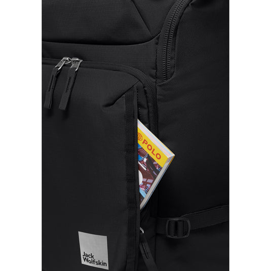 Jack wolfskin lyall rugzak (zwart, 28 liter)