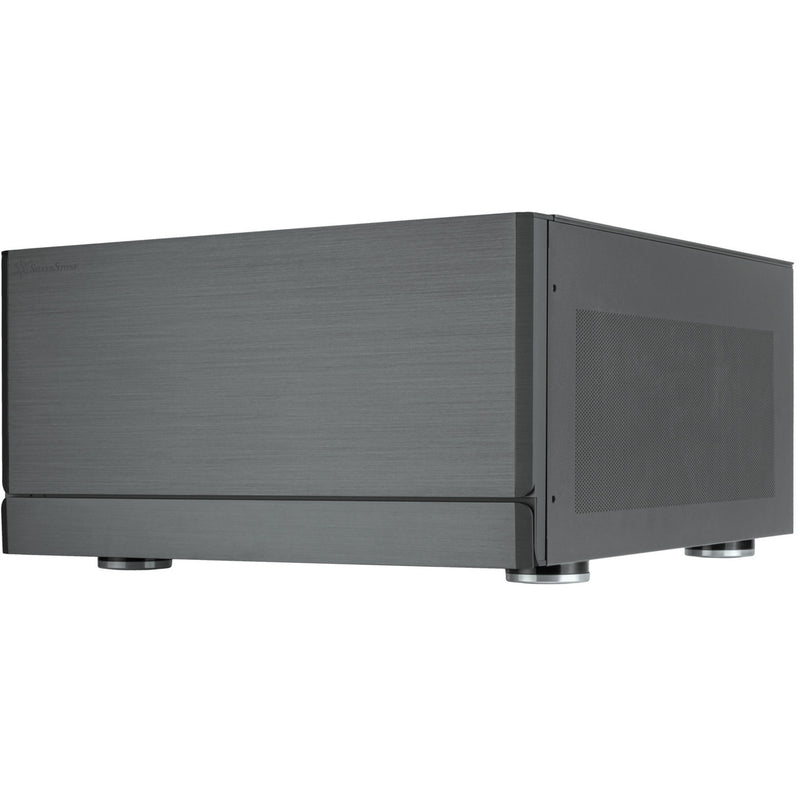 Afbeelding laden in galerijviewer, Silverstone crown 04 htpc behuizing (donkergrijs | 4x usb-a | 1x usb-c)
