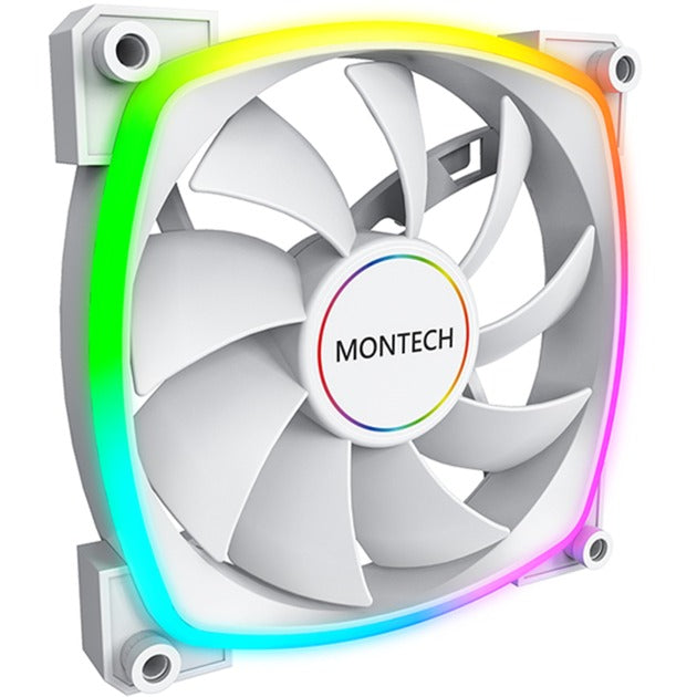 Afbeelding laden in galerijviewer, Montech ax140 fan pwm rgb case fan (wit, 140 x 140 x 25 mm)
