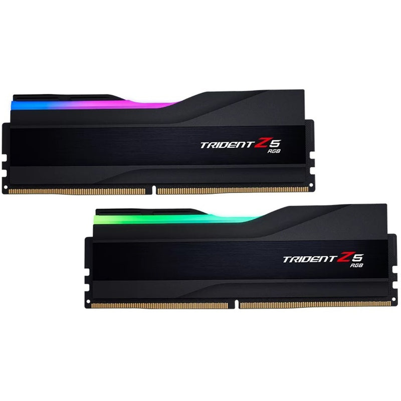 Afbeelding laden in galerijviewer, G.skill 32 gb ddr5-7600 (2x 16 gb) kit werkgeheugen (zwart, f5-7600j3646g16gx2-tz5rk, trident z5 rgb, xmp)
