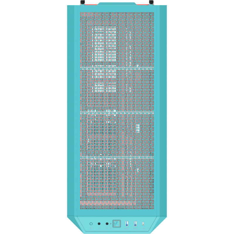 Afbeelding laden in galerijviewer, Thermaltake view 600 tg mint strawberry big tower behuizing (mint bes | 2x usb-a | 1x usb-c | tempered glass)
