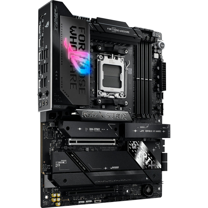 Afbeelding laden in galerijviewer, Asus rog strix x870e-e gaming wifi socket am5 moederbord (5gb-lan, wi-fi 7, bt, sound, atx)
