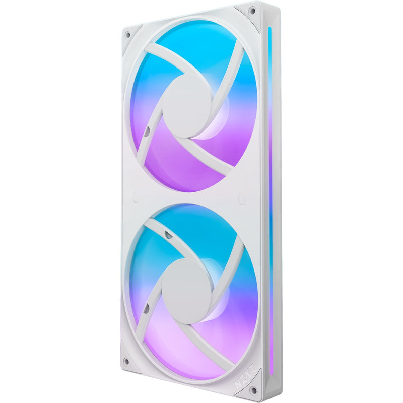 Afbeelding laden in galerijviewer, Nzxt f280 rgb core case fans (wit, 2 stuks, 280 x 140 x 26 mm)

