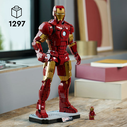 Lego marvel - iron man mark 3 – verzameleditie constructiespeelgoed (76344)