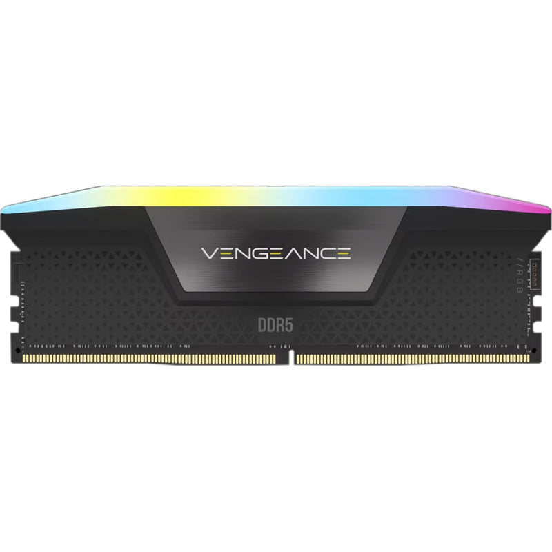 Afbeelding laden in galerijviewer, Corsair vengeance rgb 32 gb ddr5-6000 (2x 16 gb) werkgeheugen (grijs, cmh32gx5m2b6000z38, xmp, expo)
