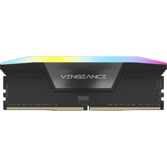 Corsair vengeance rgb 32 gb ddr5-6000 (2x 16 gb) werkgeheugen (grijs, cmh32gx5m2b6000z38, xmp, expo)