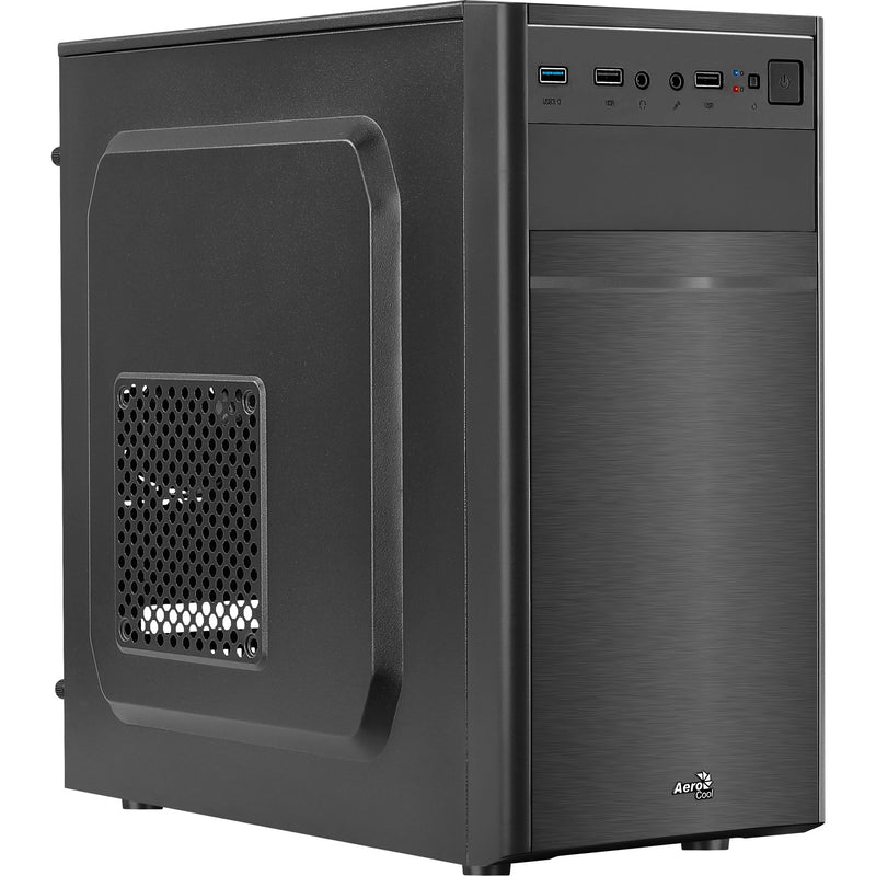 Afbeelding laden in galerijviewer, Aerocool cs-103 mini tower behuizing (zwart | 3x usb-a)
