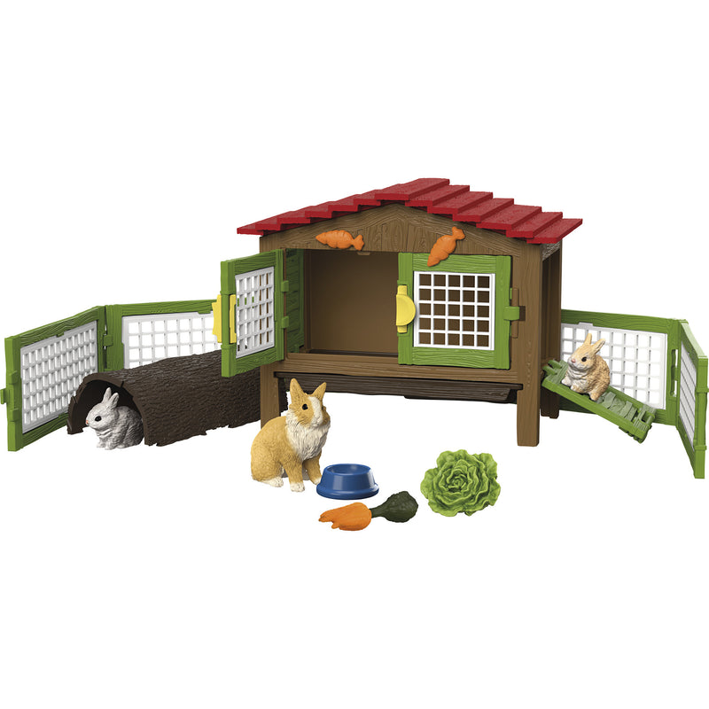 Afbeelding laden in galerijviewer, Schleich farm world - konijnenhok speelfiguur (42728)
