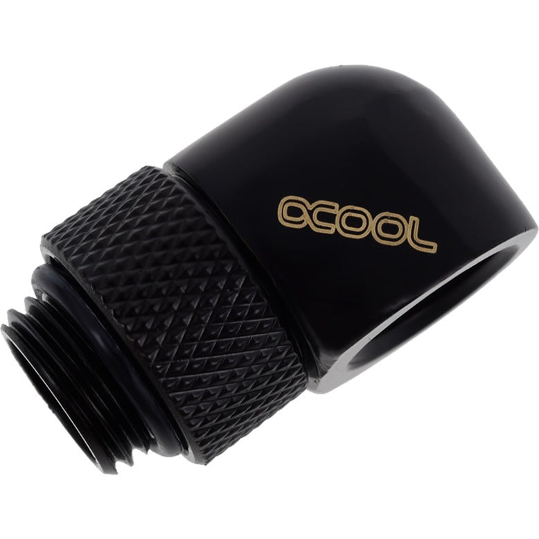 Afbeelding laden in galerijviewer, Alphacool eiszapfen l-connector rotatable g1 4 ag to g1 4 ig aansluiting (zwart)
